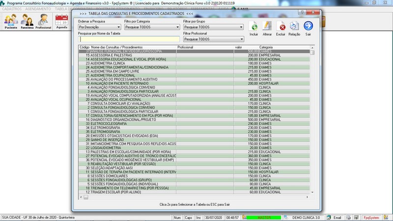 Cadastro de Pacientes