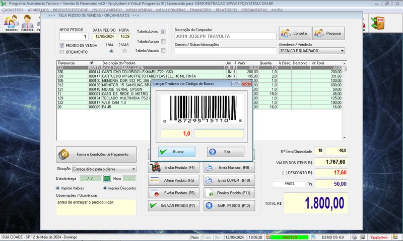 Programa OS Assistencia T�cnica v4.0 - FpqSystem