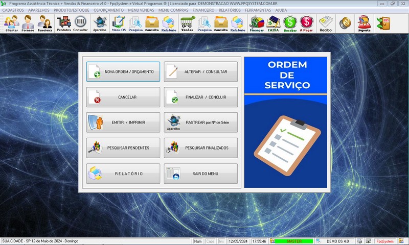 Programa OS Assistencia T�cnica v4.0 - FpqSystem