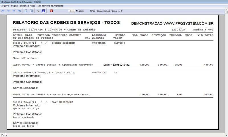 Programa OS Assistencia T�cnica v4.0 - FpqSystem