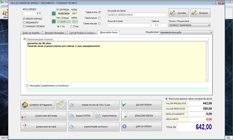Programa OS Assistencia T�cnica v4.0 - FpqSystem