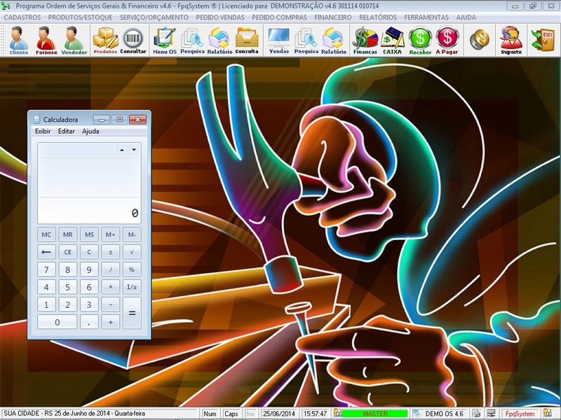 Programa Ordem de Servi�o Geral v4.6 - FpqSystem e Virtual Programas
