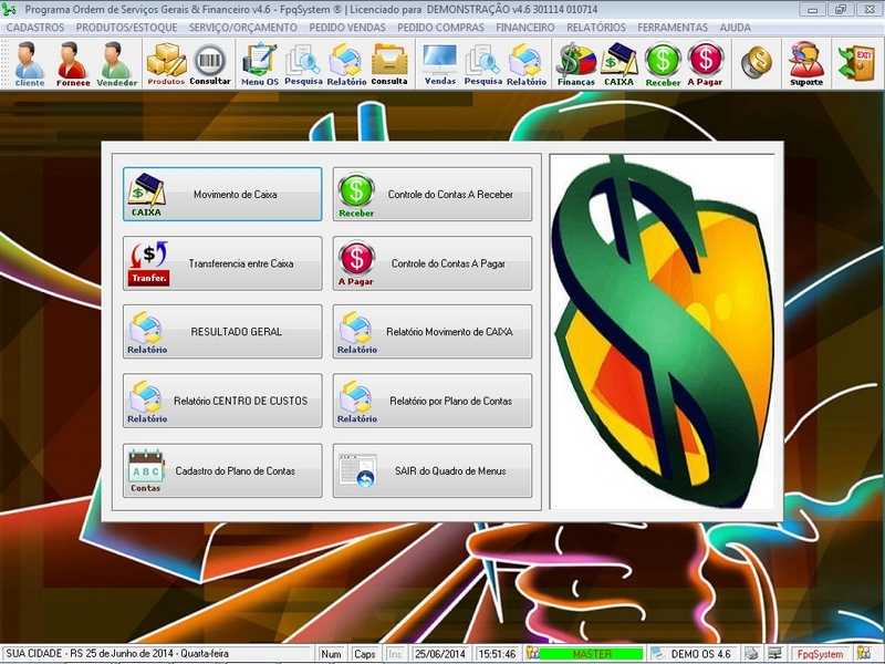 Programa Ordem de Servi�o Geral v4.6 - FpqSystem e Virtual Programas