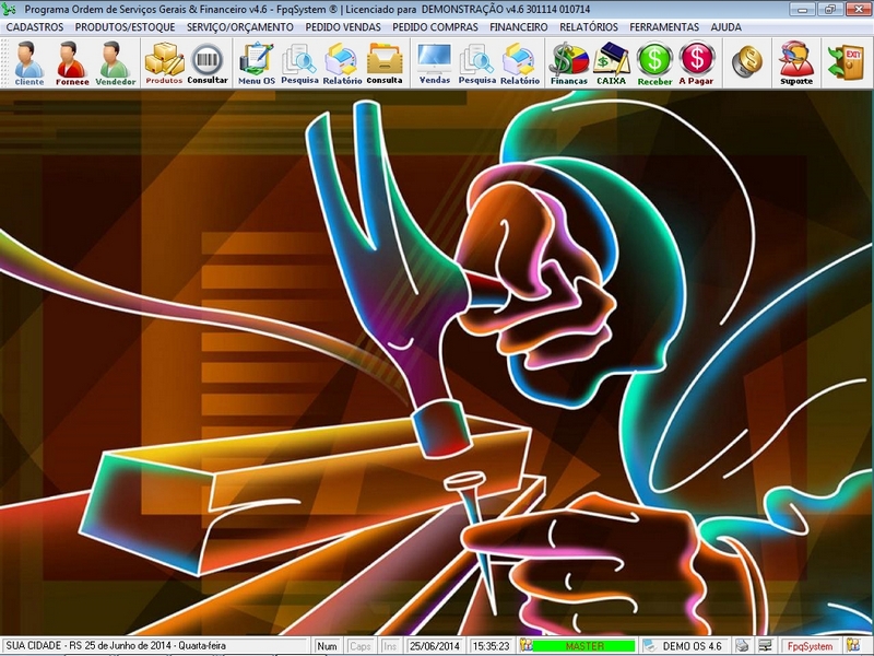 Programa Ordem de Servi�o Geral v4.6 - FpqSystem e Virtual Programas