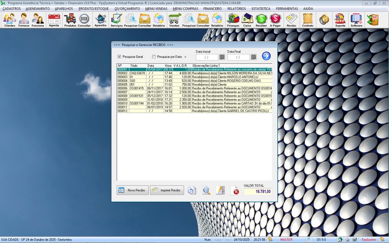 Programa OS Assist�ncia T�cnica 5.0 Plus