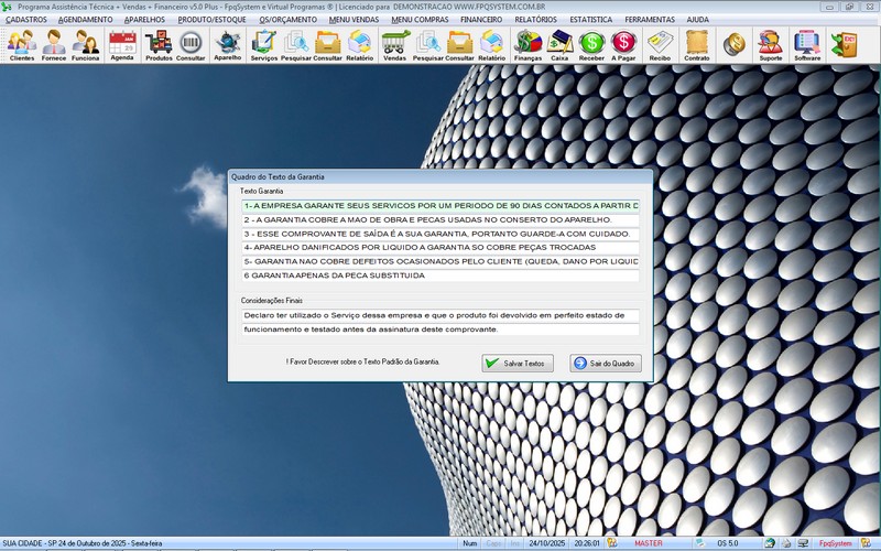 Programa OS Assist�ncia T�cnica 5.0 Plus