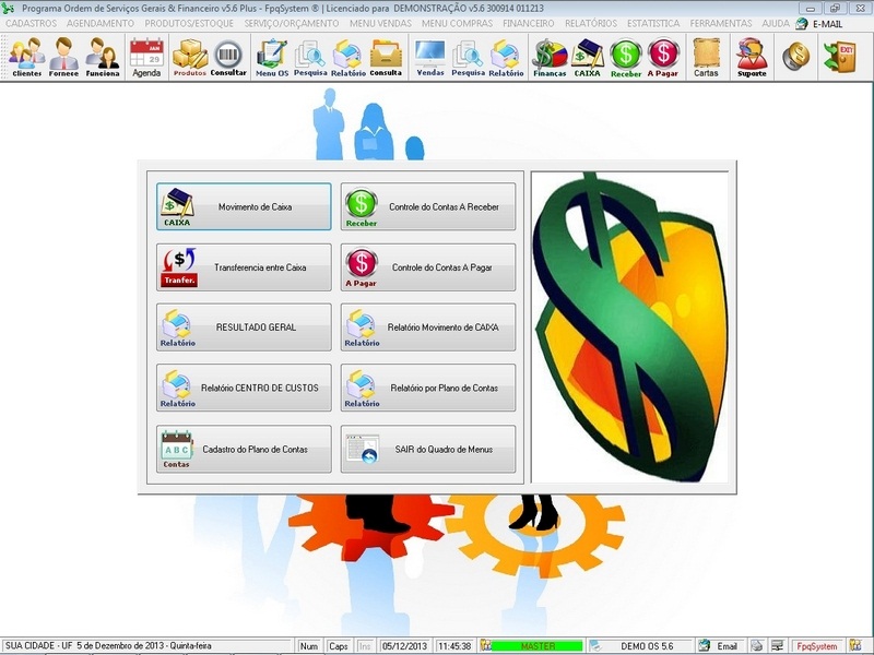 Imagens do Programa Servi�os Gerais v5.6 Plus