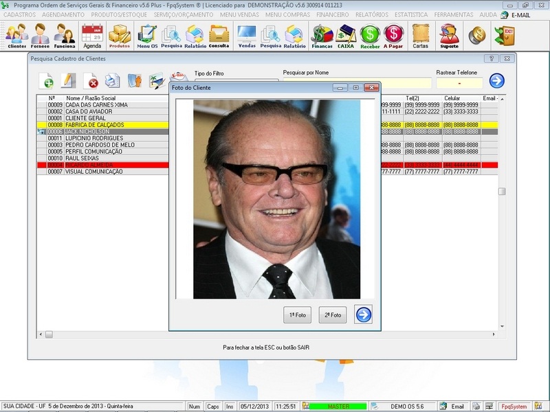 Imagens do Programa Servi�os Gerais v5.6 Plus