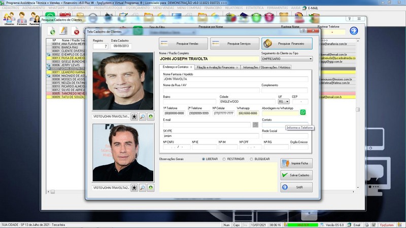Programa OS Assist�ncia T�cnica 6.0 Plus