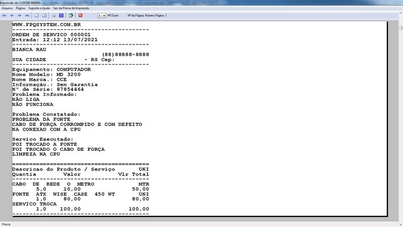 Programa OS Assist�ncia T�cnica 6.0 Plus