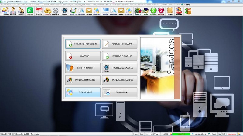 Programa OS Assist�ncia T�cnica 6.0 Plus