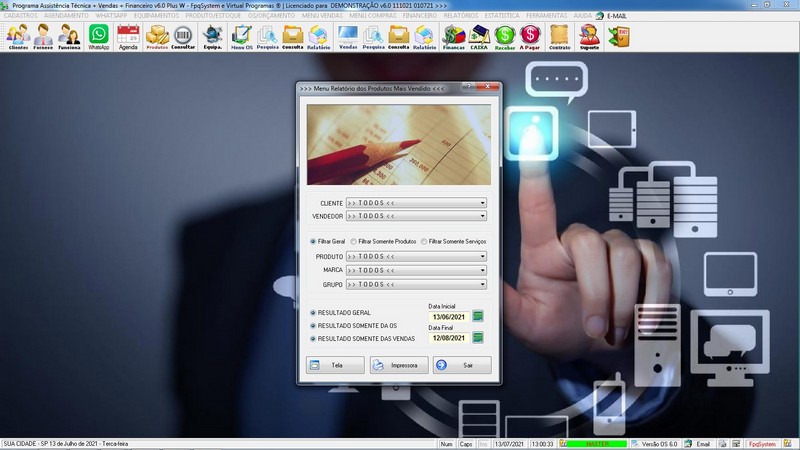 Programa OS Assist�ncia T�cnica 6.0 Plus