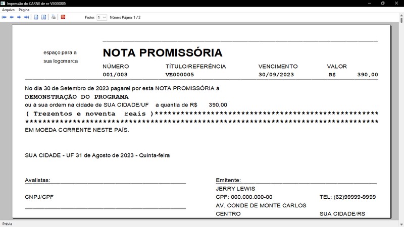 Imagem do Programa Serralheria, Agendamento e Financeiro 6.3 Plus