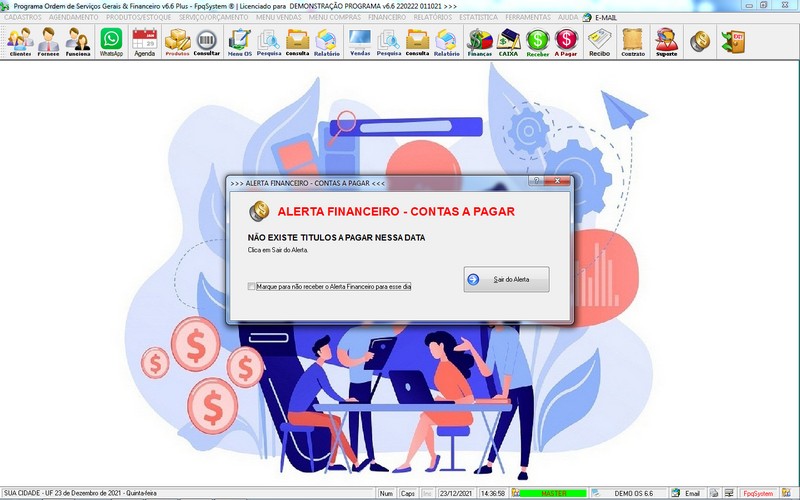 Imagens do Programa Servi�os Gerais v6.6 Plus