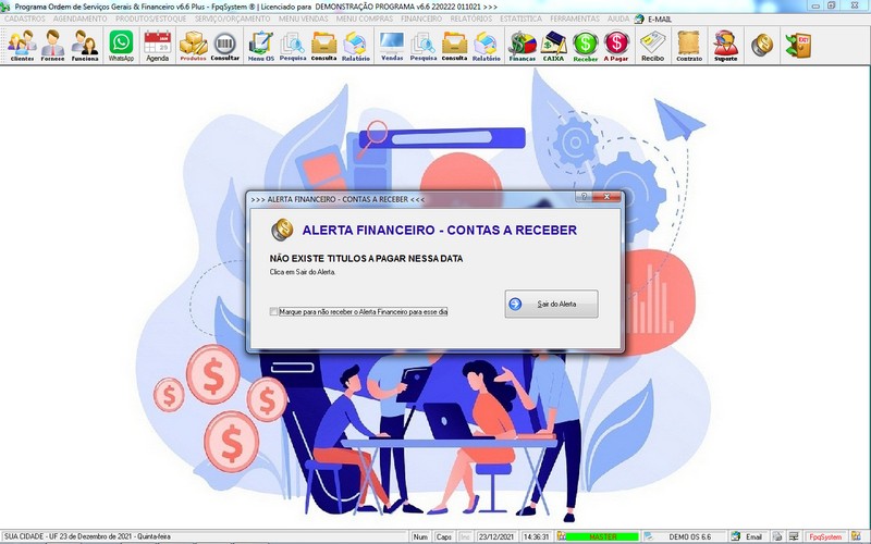 Imagens do Programa Servi�os Gerais v6.6 Plus