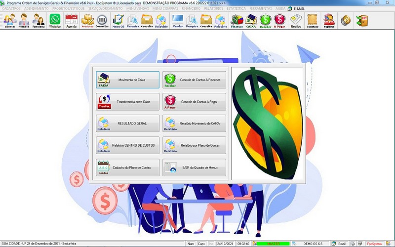 Imagens do Programa Servi�os Gerais v6.6 Plus
