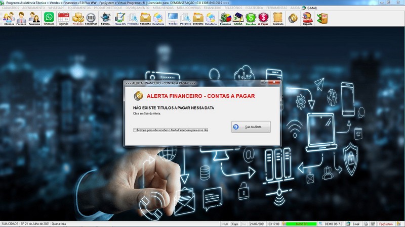 Programa OS Assist�ncia T�cnica 7.0 Plus