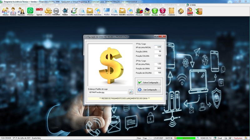 Programa OS Assist�ncia T�cnica 7.0 Plus
