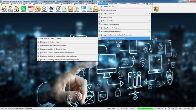 Programa OS Assist�ncia T�cnica 7.0 Plus