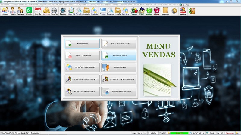 Programa OS Assist�ncia T�cnica 7.0 Plus