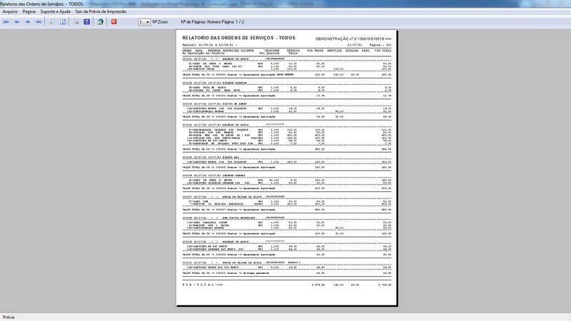 Programa OS Assist�ncia T�cnica 7.0 Plus
