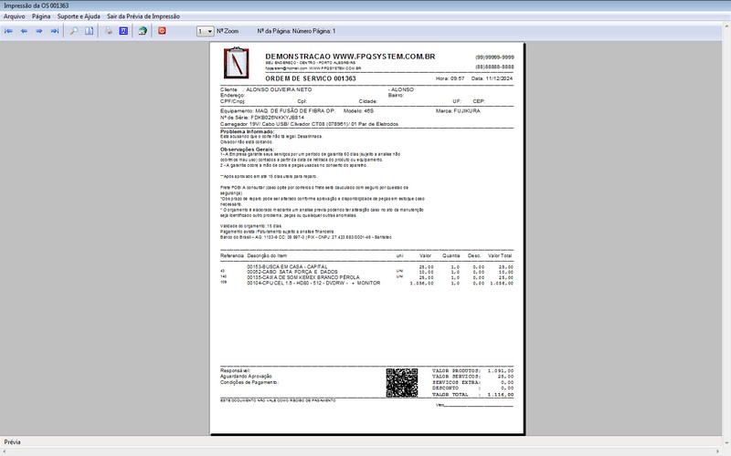 Programa OS Assist�ncia T�cnica 8.0 Plus