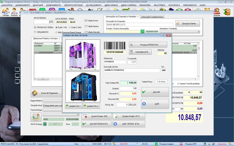 Programa OS Assist�ncia T�cnica 8.0 Plus