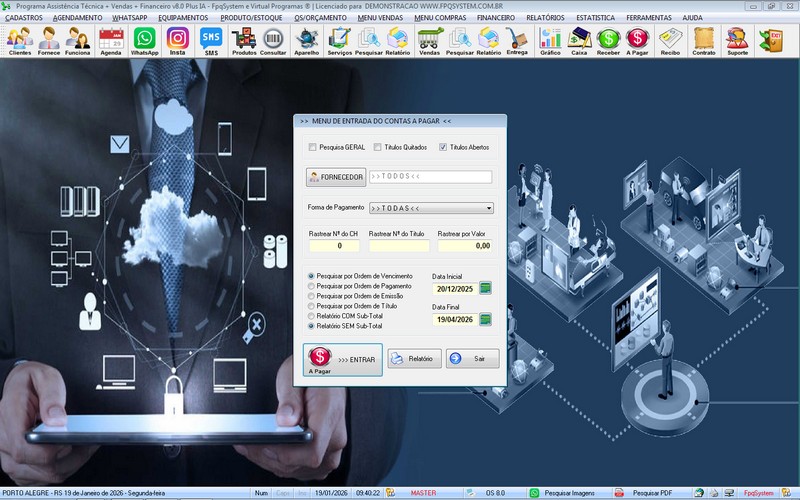 Programa OS Assist�ncia T�cnica 8.0 Plus