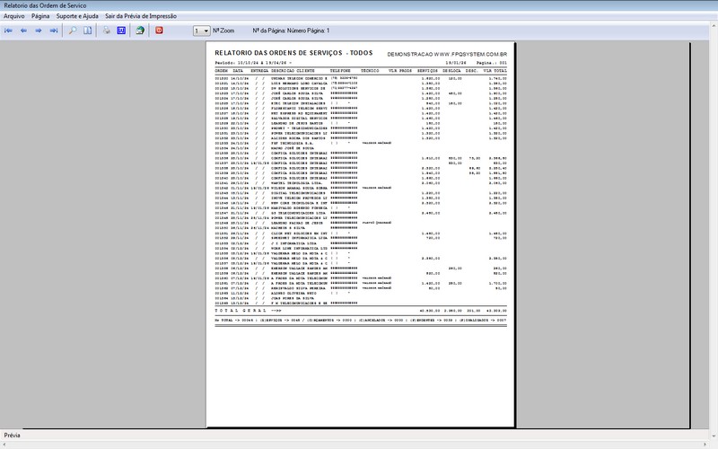 Programa OS Assist�ncia T�cnica 8.0 Plus