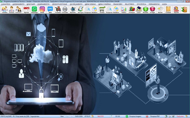 Programa OS Assist�ncia T�cnica 8.0 Plus