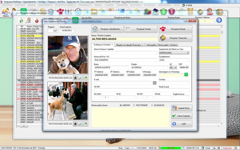 Programa PetShop 6.0 Plus WhatsApp