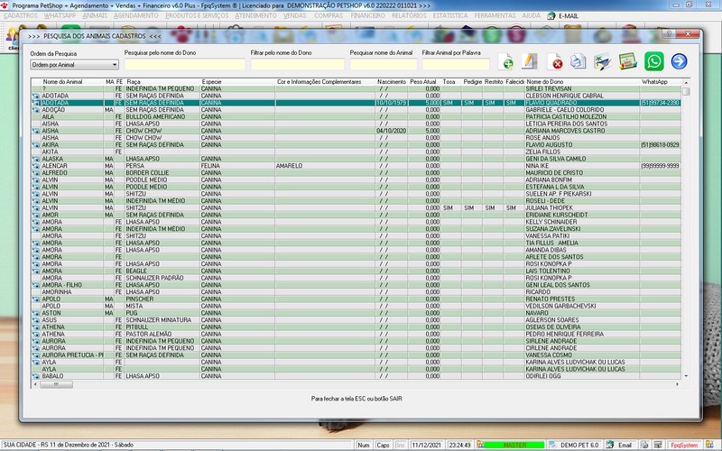 Programa PetShop 6.0 Plus WhatsApp
