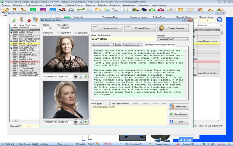Programa Vendas 7.0 Plus
