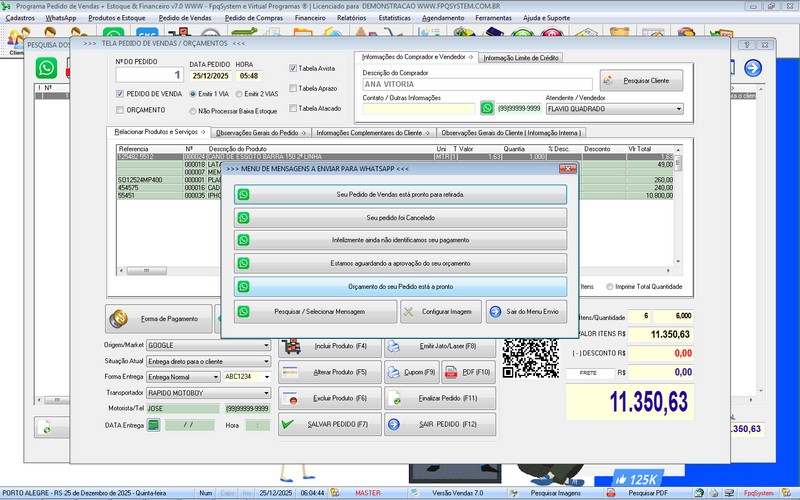 Programa Vendas 7.0 Plus