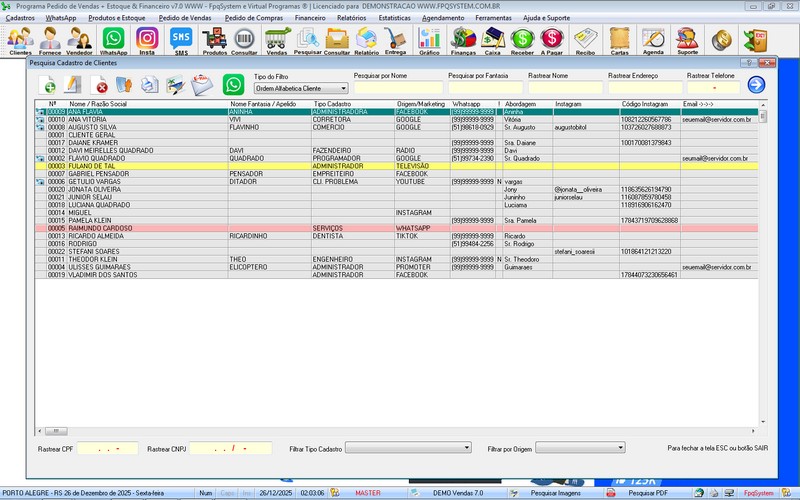 Programa Vendas 7.0 Plus