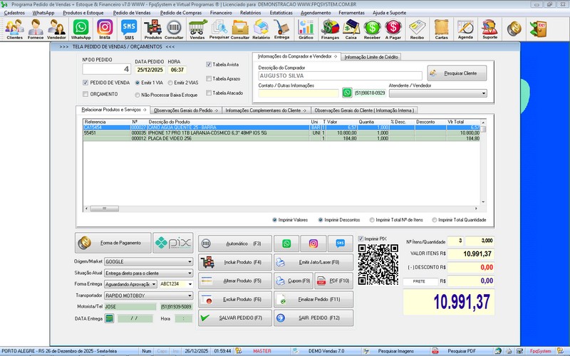 Programa Vendas 7.0 Plus