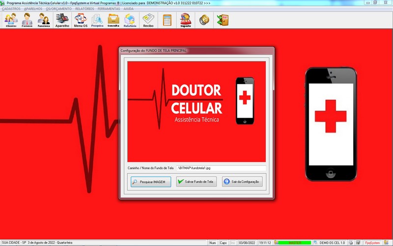 Programa OS Assist�ncia T�cnica para Celular 1.0 Plus