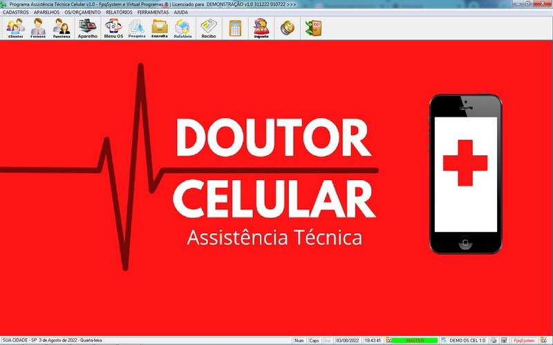 Programa OS Assist�ncia T�cnica para Celular 1.0 Plus