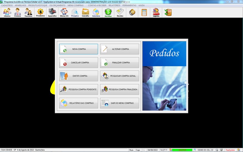 Programa OS Assist�ncia T�cnica para Celular 2.0 Plus