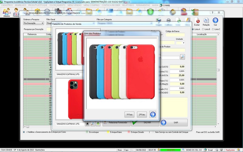 Programa OS Assist�ncia T�cnica para Celular 3.0 Plus