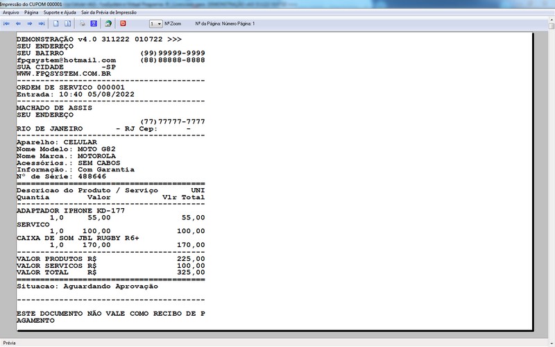 Programa OS Assist�ncia T�cnica para Celular 4.0 Plus