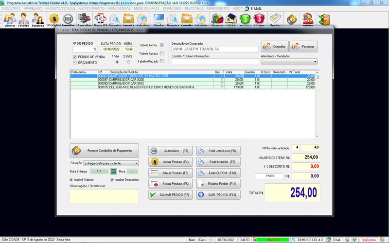 Programa OS Assist�ncia T�cnica para Celular 4.0 Plus