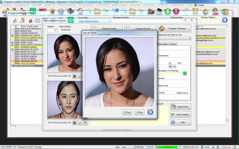 Programa OS Assist�ncia T�cnica para Celular 6.0 Plus