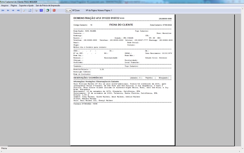 Programa OS Assist�ncia T�cnica para Celular 7.0 Plus