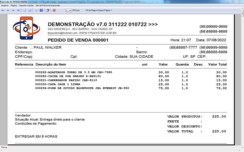 Programa OS Assist�ncia T�cnica para Celular 7.0 Plus