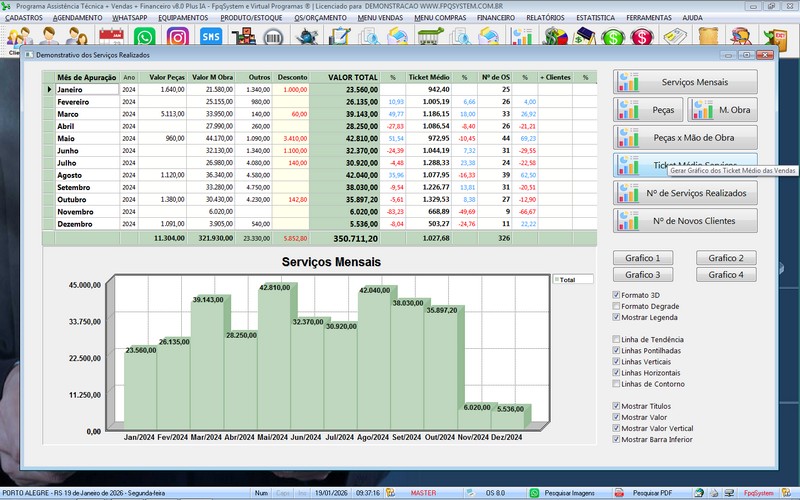 Programa OS Assist�ncia T�cnica para Celular 8.0 Plus