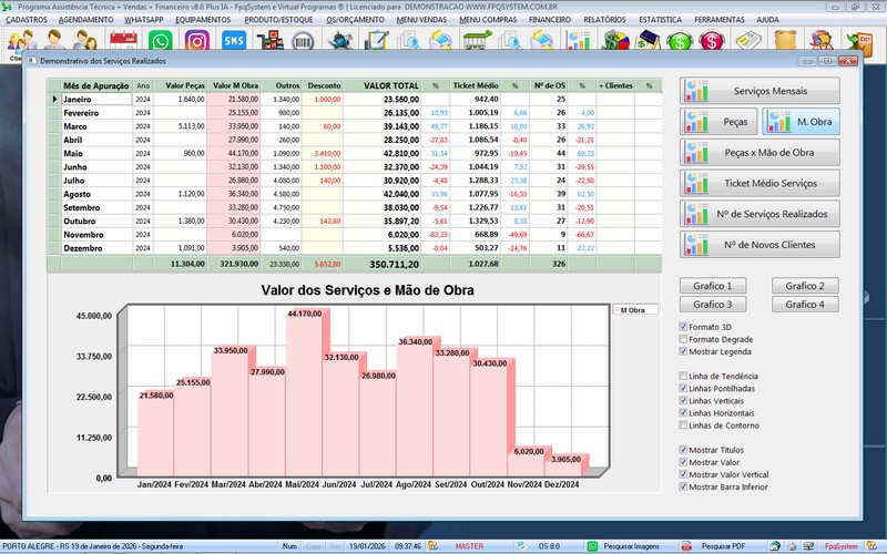 Programa OS Assist�ncia T�cnica para Celular 8.0 Plus