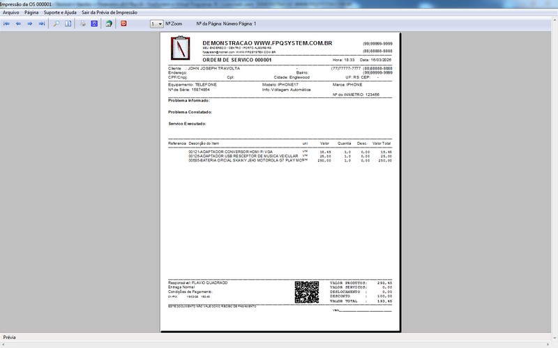 Programa OS Assist�ncia T�cnica para Celular 8.0 Plus