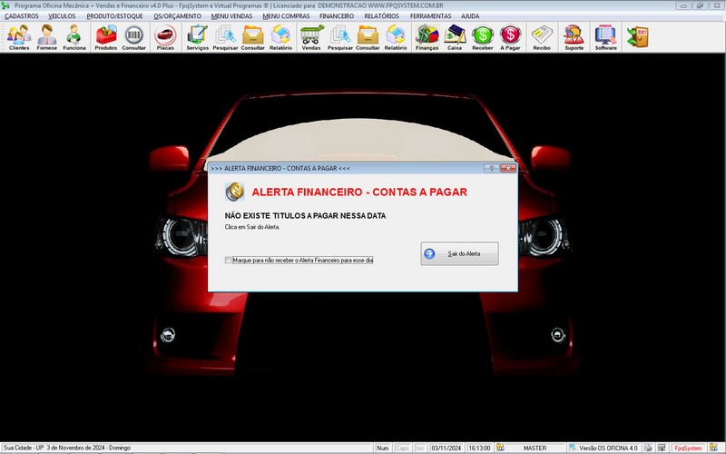 Programa OS Oficina Mecanica com Ordem de Servi�o e Financeiro v4.0