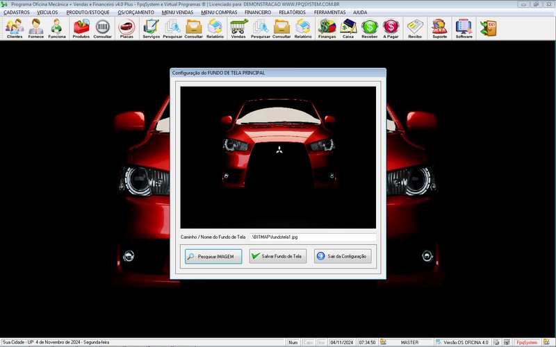 Programa OS Oficina Mecanica com Ordem de Servi�o e Financeiro v4.0